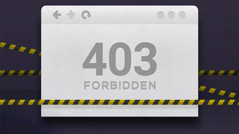 ارور 403 / Forbidden