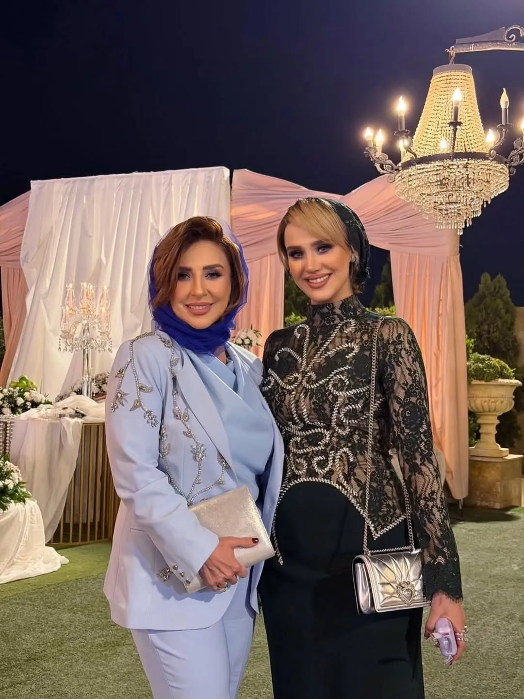 بازیگران در عروسی مریم مومن