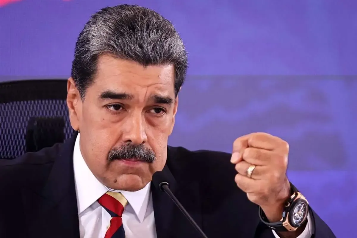 ژست خاص مادورو در دومین روز بازداشتش سوژه کاربران شد + عکس