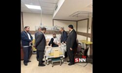 عیادت پزشکیان از سقاب اصفهانی