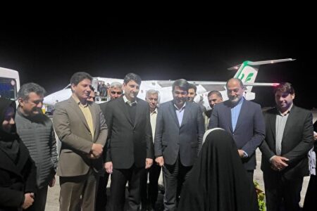 وزیر ارتباطات وارد کرمان شد