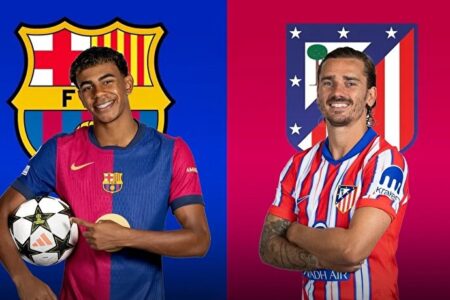 پخش زنده بازی بارسلونا و اتلتیکو مادرید