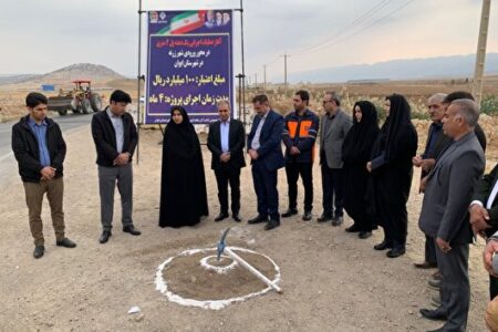 آغاز عملیات اجرایی پل ورودی شهر زرنه با اعتبار ۱۰۰ میلیارد ریال