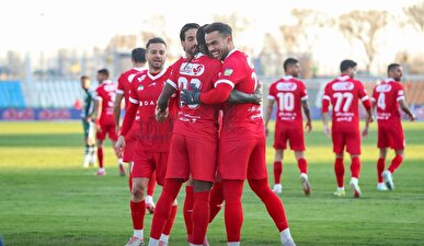 خلاصه بازی پرسپولیس ۱ آلومینیوم ۰/ سرخپوشان موقتا صدرنشین شدند