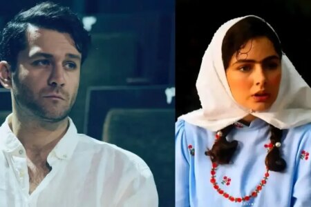 عکس دونفره منصور و خجسته در بامداد خمار