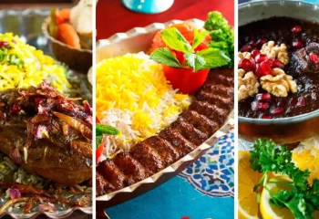 لیستی از غذاهای ایرانی برای مهمانی ها