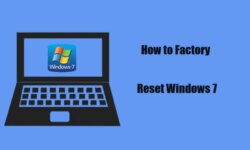 آموزش ریست فکتوری ویندوز 7؛ راهنمای تصویری