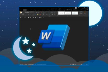 فعال کردن حالت تاریک در ورد/ راهنمای گام به گام و تصویری