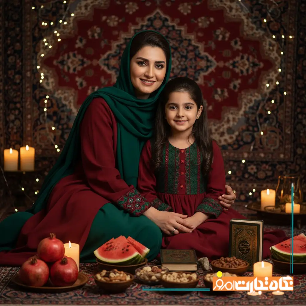 پرامپت یلدایی مادر ختری 