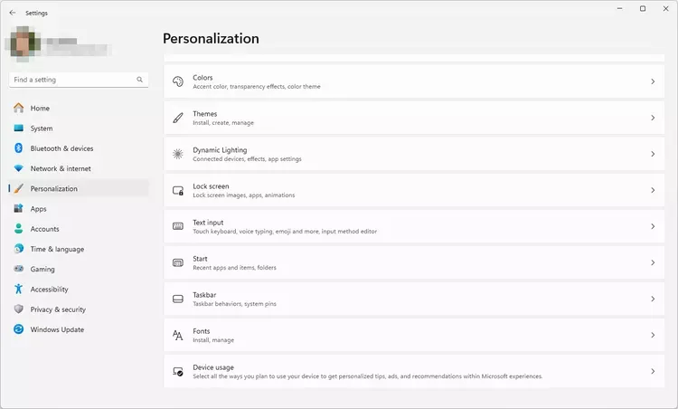 تغییر فونت در ویندوز 11