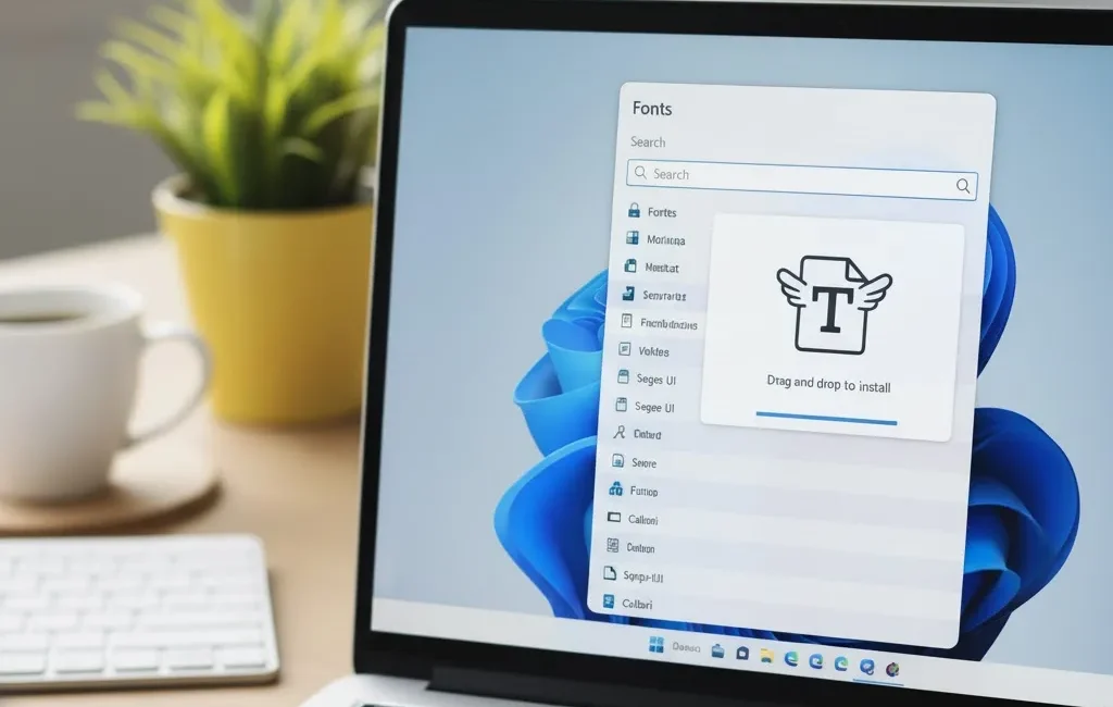 آموزش نصب فونت‌ در ویندوز 11 / تمامی روش ها