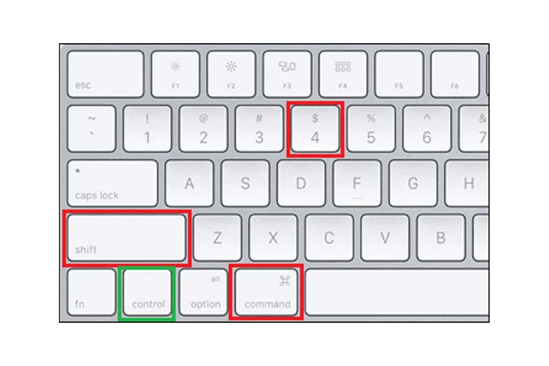 اسکرین شات از بخشی از صفحه