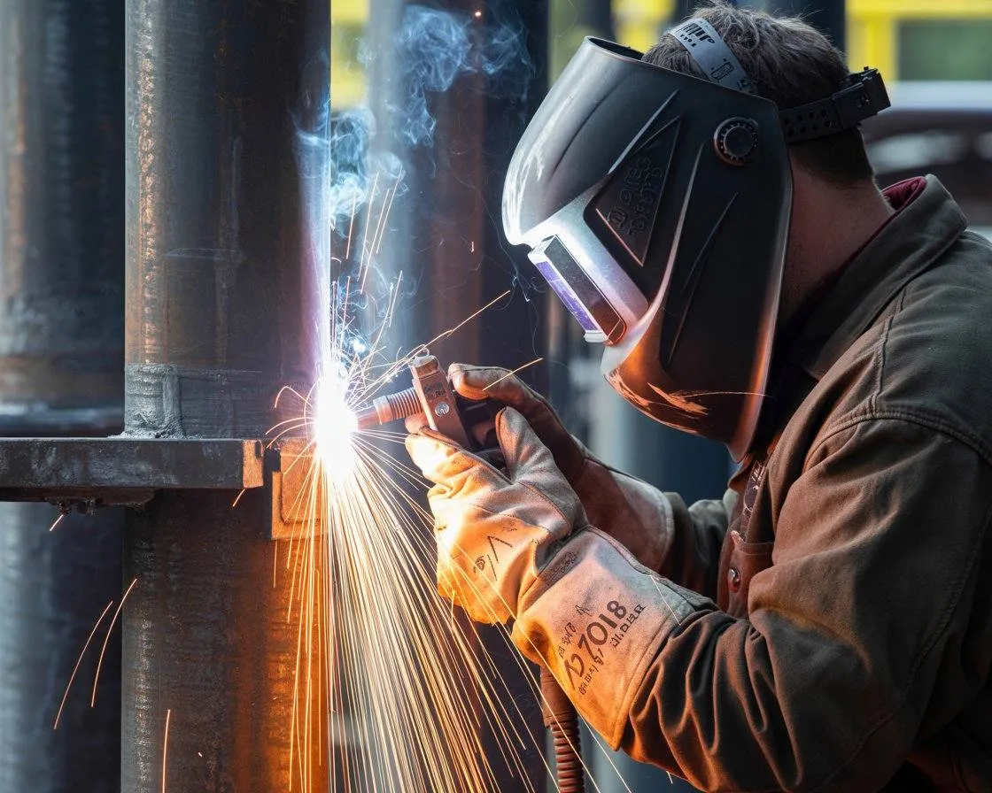 اسکلت فلزی جوشی