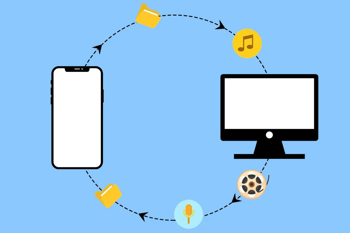 انتقال فایل از اندروید به ویندوز بدون کابل