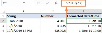 تبدیل رشته متنی به تاریخ