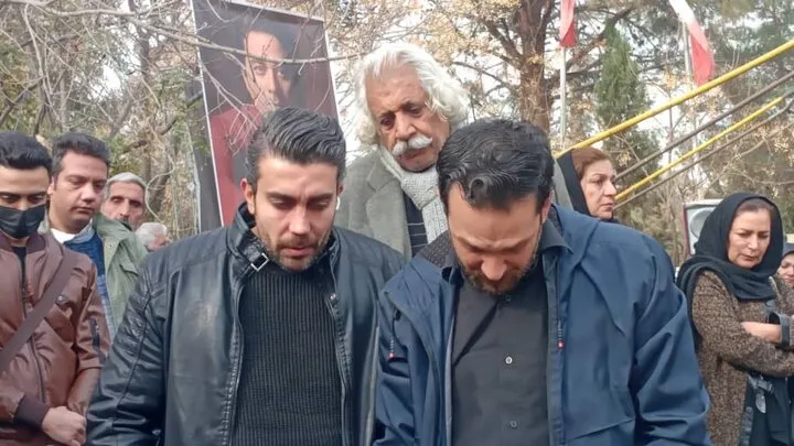 خاکسپاری حمید طالقانی