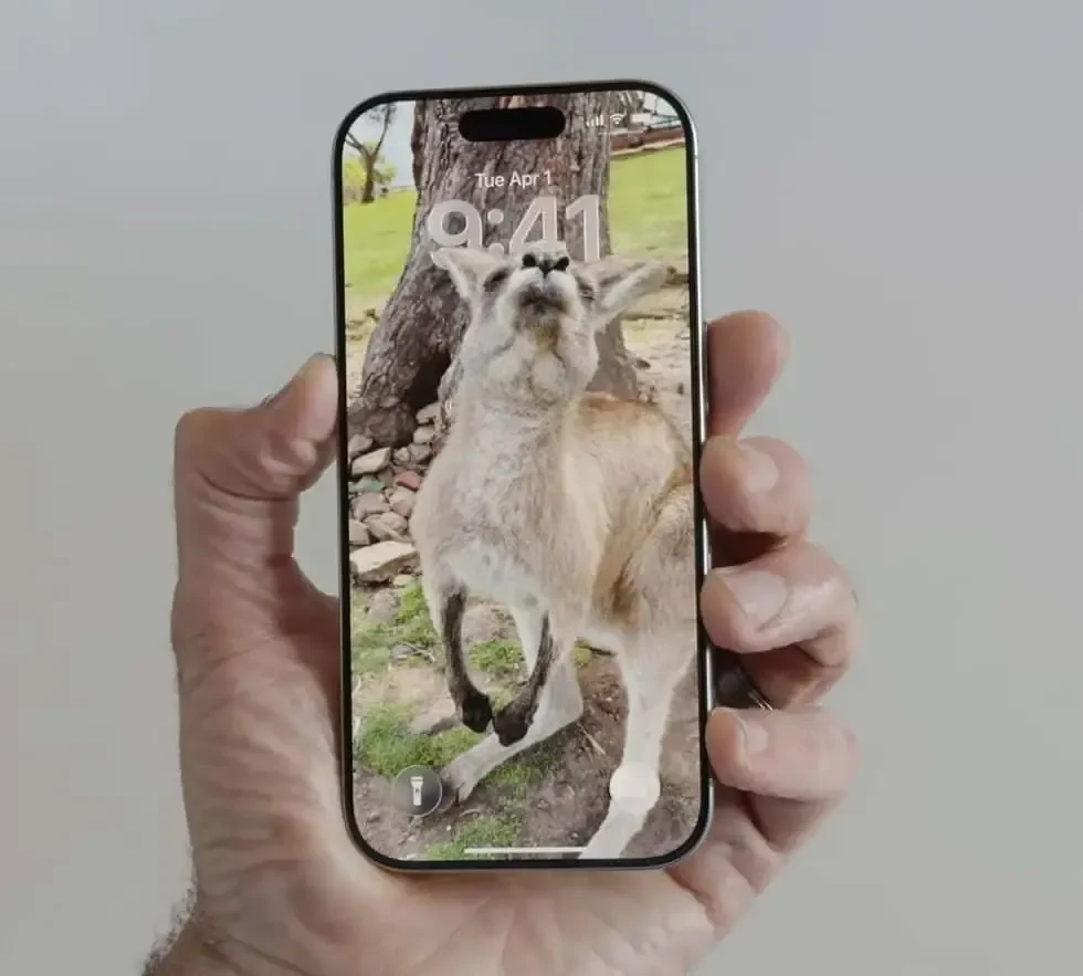 سه بعدی کردن صفحه آیفون