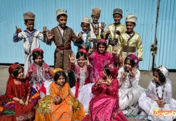 لباس محلی زنان و مردان شیراز