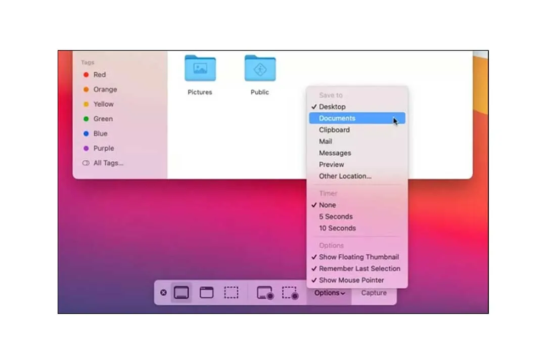 تغییر ذخیره سازی عکس در مک بوک