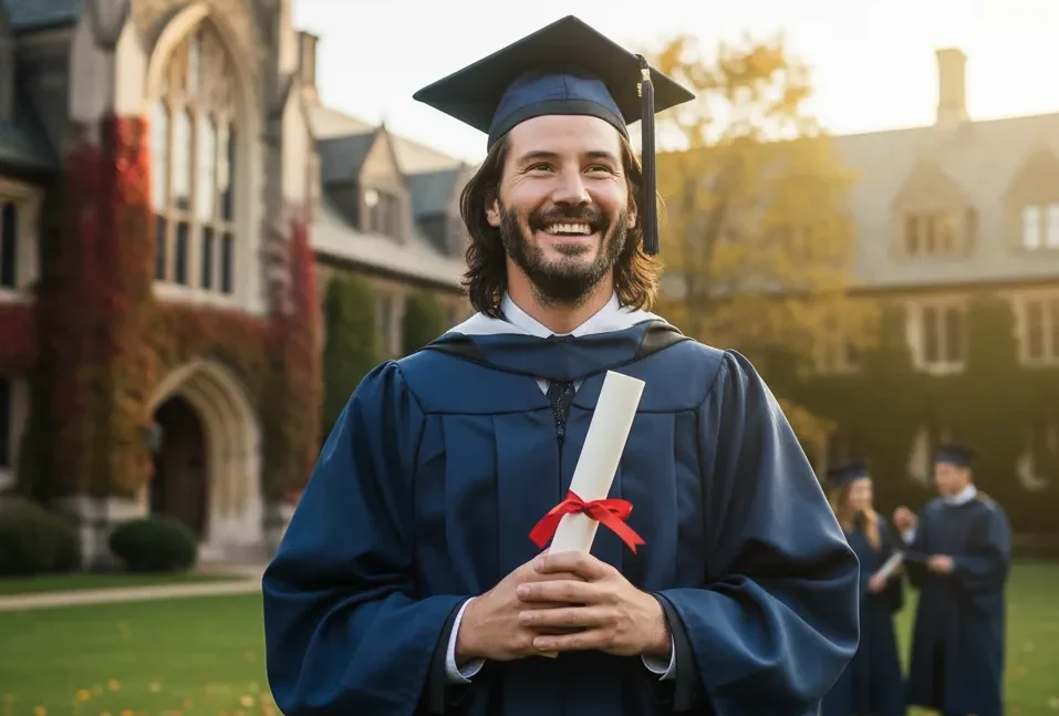 پرامپت عکس فارغ التحصیلی