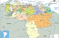 ونزوئلا کجا واقع شده است؟