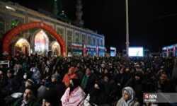 گلزار شهدای کرمان در شب شهادت سردار سلیمانی