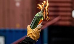 ۱۵ عدد کوکتل مولوتوف پیش از استفاده در شهر قدس کشف شد