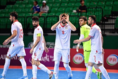 تساوی تلخ مقابل استرالیا/ رؤیای صعود فوتسال تاجیکستان بر باد رفت