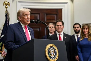 تهدید معترضان آمریکایی توسط ترامپ: نابودتان می‌کنیم! + فیلم