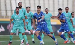 خلاصه بازی استقلال ۰ پیکان ۱/ خودروسازان ترمز آبیها را کشیدند